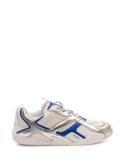 Versace laminated leather sneakers White 10178781A19154