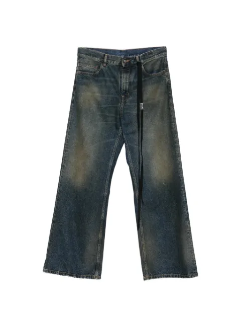 Ann Demeulemeester faded wide-leg jeans Blue 2620MTR56DFA770