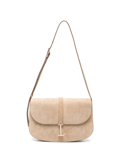 TOM FORD T-bar suede crossbody bag Neutrals L1943LCL071V