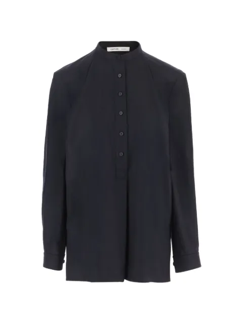 Carven half-button wool shirt Black 6262K21070MIDNIGHT