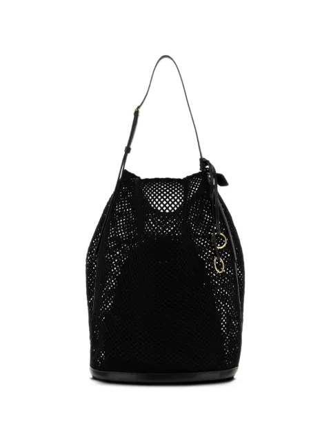 Alaïa large Hip black bucket bag Black AA1L6006I249