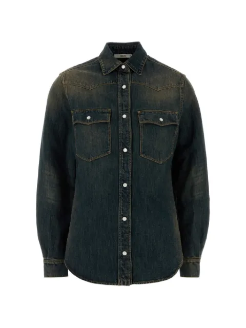 FENDI blue washed denim shirt Blue FLF867B1PD
