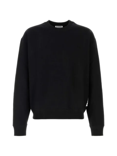 Jil Sander crew-neck sweatshirt Black J22GU0166J20128