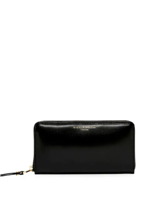 GIANNI CHIARINI logo-print zip-around wallet Black PF5042NA001