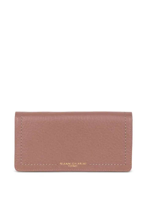 GIANNI CHIARINI large Bubble grained leather wallet Pink PF5041RNG14602
