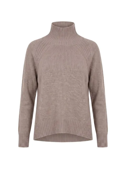 DONDUP ribbed-knit roll-neck sweater Neutrals DT382M00967D002