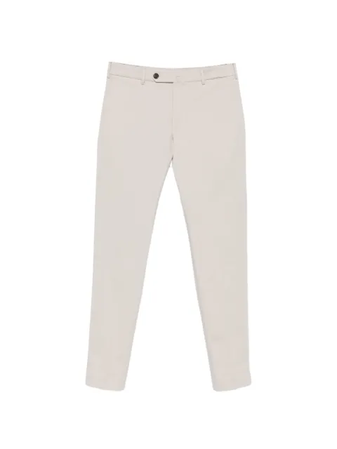 slowear slim-fit tailored trousers Neutrals 1T008040414