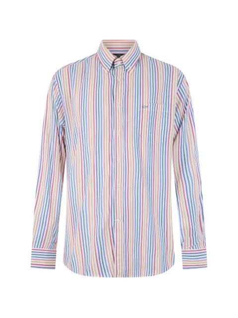 Paul & Shark striped long-sleeve shirt Pink 23413058