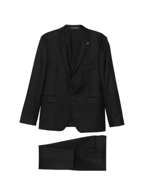 Tagliatore single-breasted buttoned suit Black 2FBR22B01070001
