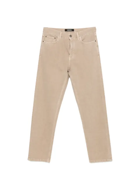 Zegna straight-leg five-pocket jeans Neutrals UIIB9A4508