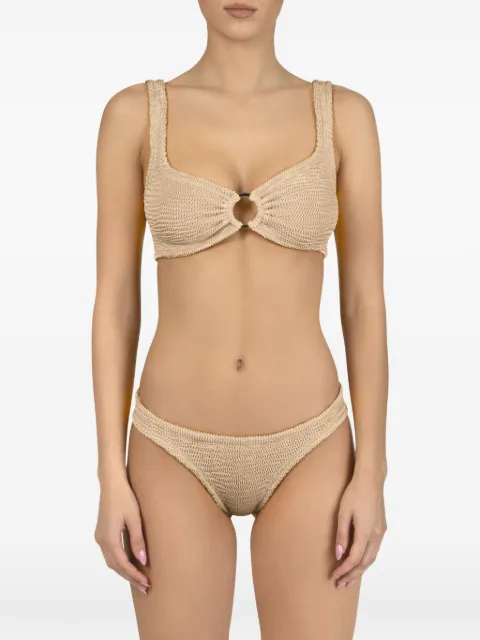 PARAMIDONNA Irina smocked bikini Neutrals SS24IRSU
