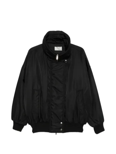 System high-neck bomber jacket Black SY2G8WOTT02W