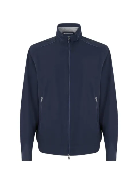 Paul & Shark zip-up high-neck jacket Blue 24412013