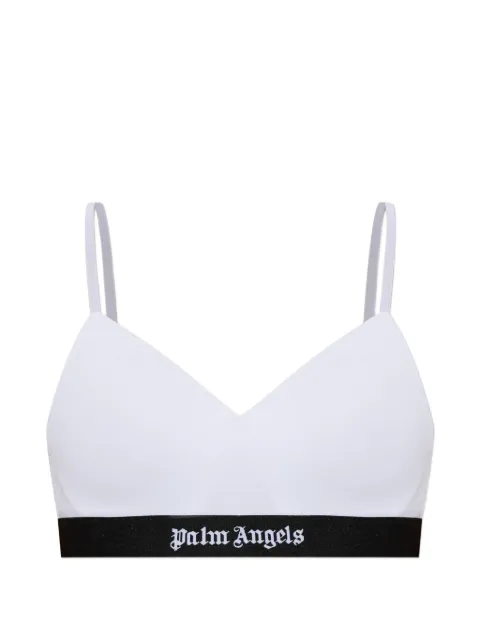 Palm Angels bra with logo White PLA1UWTP03SI0
