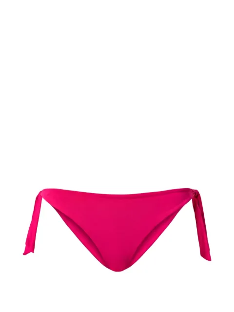 TWINSET bikini thong with logo Pink 241LBM488