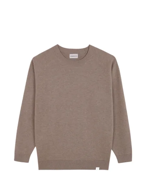 NOWADAYS raglan-sleeve mouline sweater Brown NAL0207D2