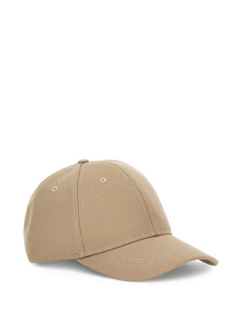 GUESS USA logo-plaque gabardine baseball cap Neutrals AW5508COT01