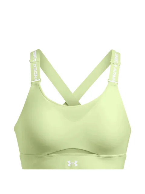 Under Armour Infinity 2.0 logo-print sports bra Green 1384112