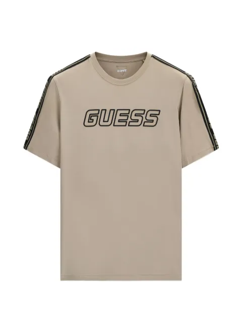GUESS USA front logo stretch T-shirt Neutrals Z4GI18J1314