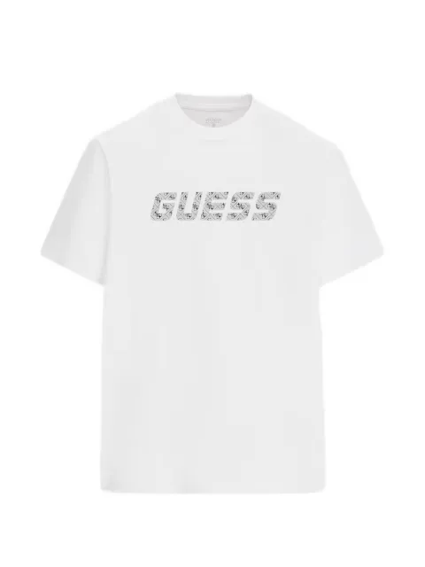 GUESS USA printed logo T-shirt White Z6RI15I3Z14
