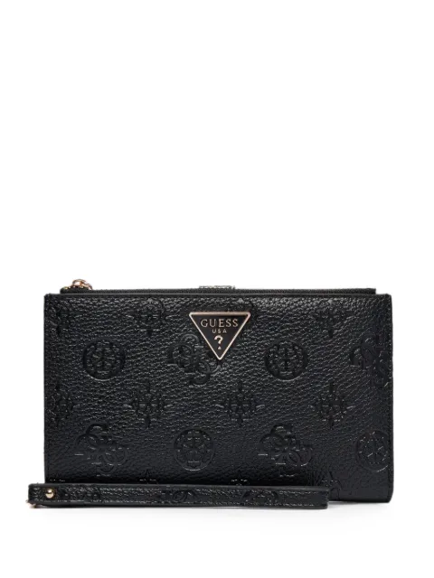 GUESS USA Cresidia II double-zip organizer Black SWPD9888157