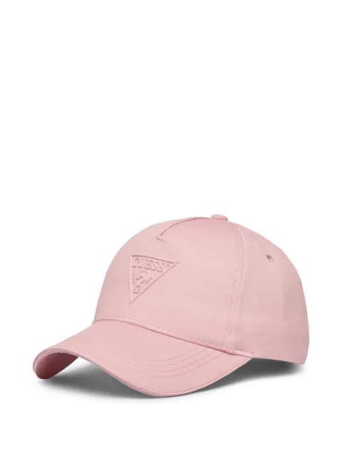 GUESS USA embossed logo-patch cap Pink V6GZ07W2122