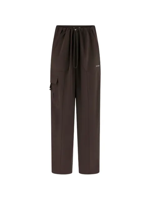 GUESS USA wide-leg cargo pants Brown V6RB16WL232