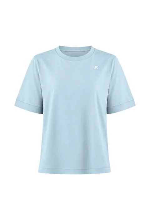 K-Way Selune logo-patch boxy-fit T-shirt Blue K2148EW