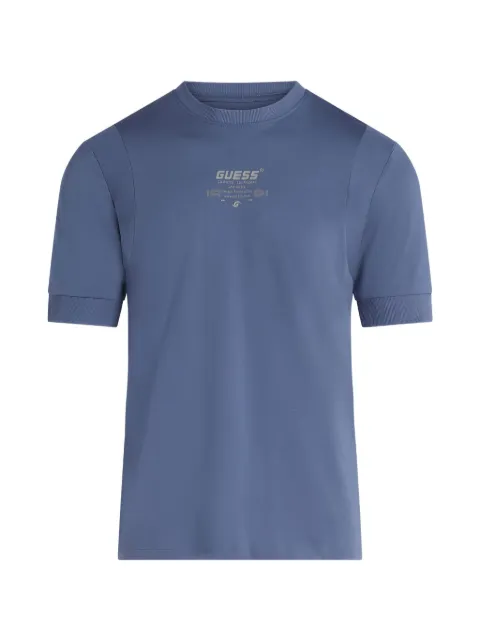 GUESS USA logo lettering T-shirt Blue Z5BI00I3Z14