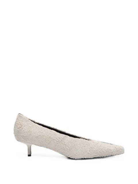 LouLou de Saison Marthe textured pumps Neutrals MARTHE