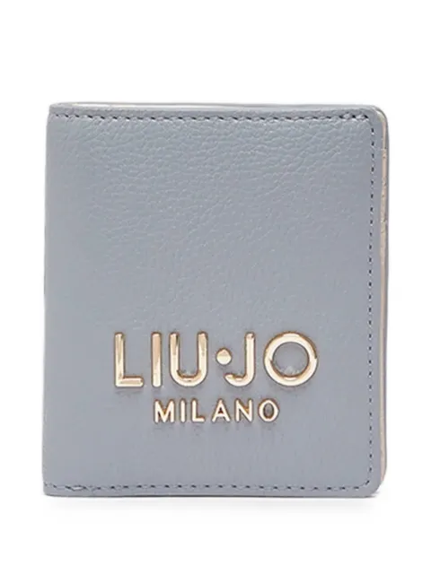 LIU JO card holder with zip Grey AA6177E101253920