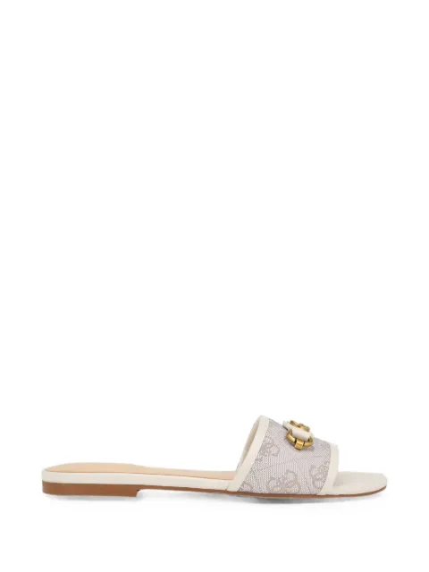 GUESS USA Hammi logo slide sandals Neutrals GWHAMMI2