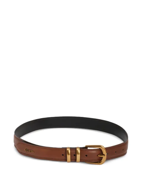 GUESS USA embossed belt Brown W5BZ12L0351