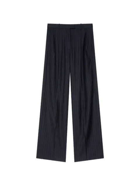 Givenchy pinstripe-pattern pleated trousers Blue GIVENCHYTESTBW51AH16UQ