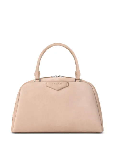 Givenchy Antigona East-West Bowling bag in suede Neutrals BB515CB2D6
