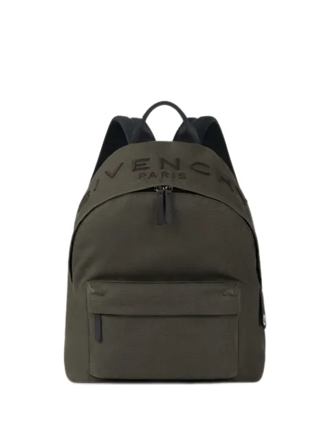 Givenchy Cargo canvas backpack Green BK50FYK21W