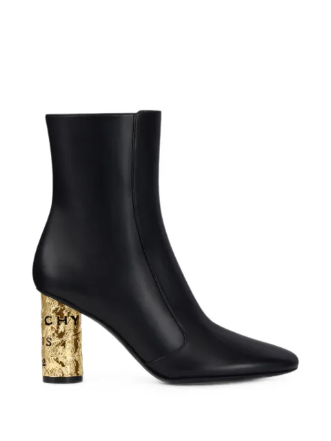 Givenchy Tape leather ankle boots Black GIVENCHYTESTBE605XE1J7