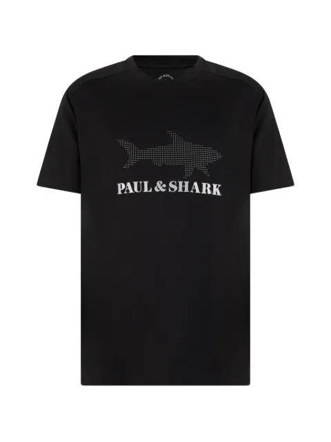 Paul & Shark graphic-print T-shirt Black 21411019
