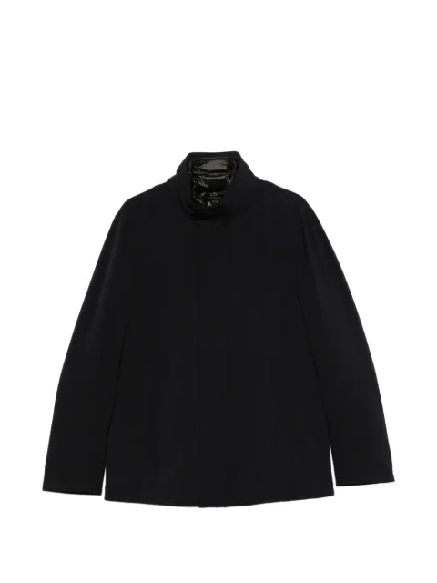 Montecore high-neck zip-up jacket Black F11MUCX911185