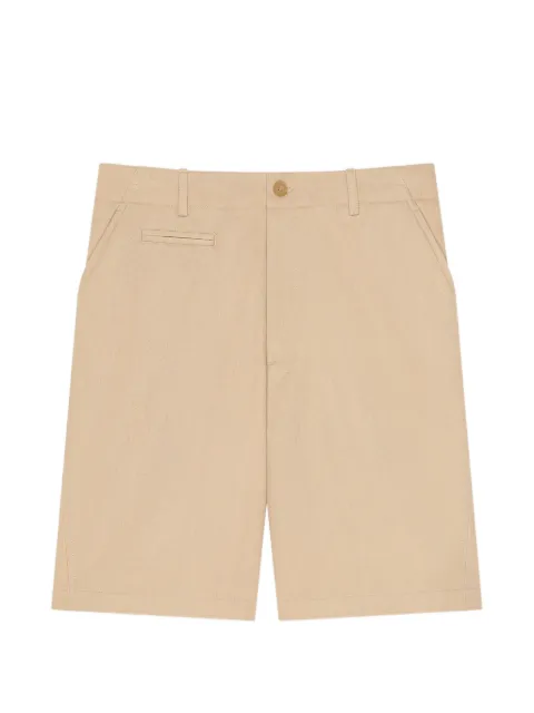 Givenchy Couture Seam chino bermuda shorts in cotton Neutrals BM51PQ15XZ