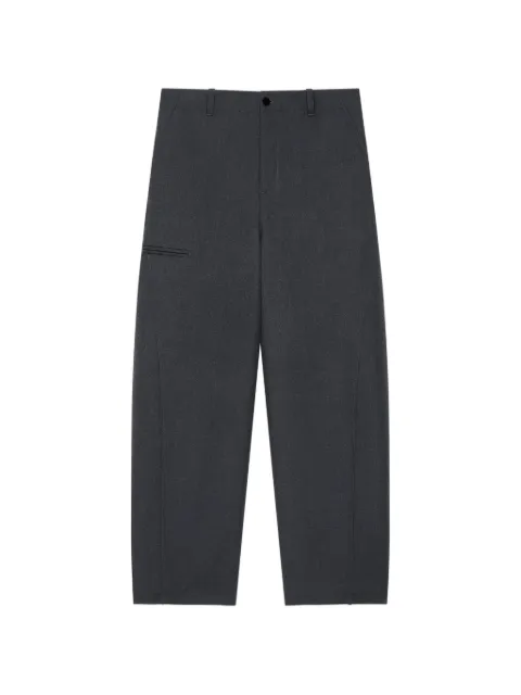 Givenchy Couture Seam checked-reverse trousers Grey GIVENCHYTESTBM51NE16LF