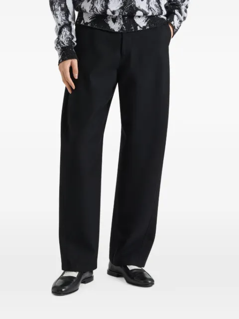 Givenchy Couture Seam flannel trousers Black BM51LY14XM