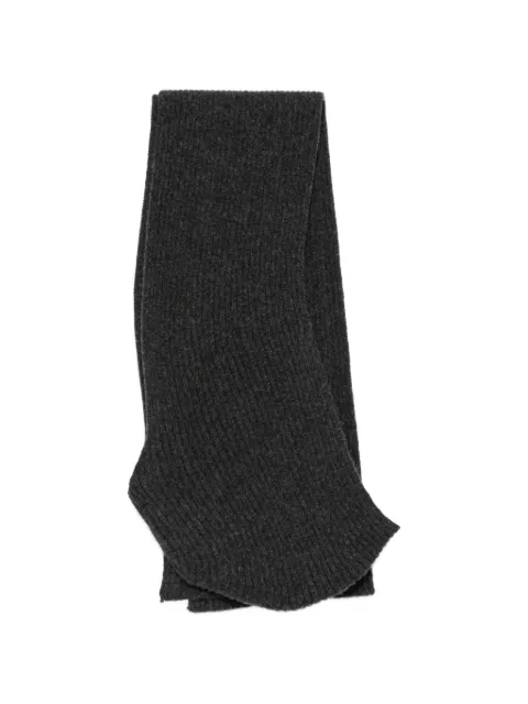 Christian Wijnants ribbed-knit scarf Grey KITIA9086