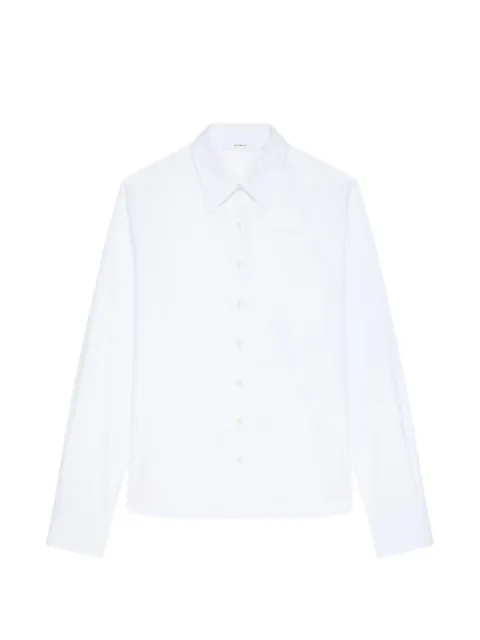 Givenchy Shirt in poplin with Givenchy embroidery White BW61EL14M6