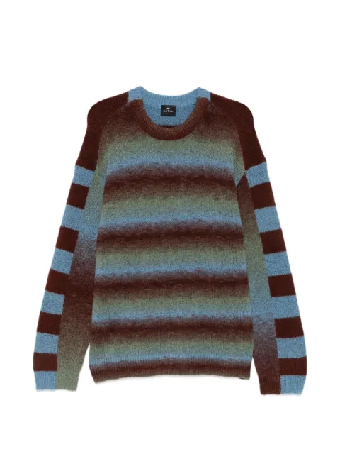 PS Paul Smith gradient-effect striped sweater Blue M2RA064W22833