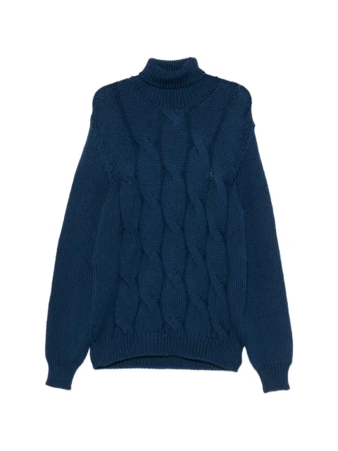 Herno turtleneck sweater Blue ML000023U70015