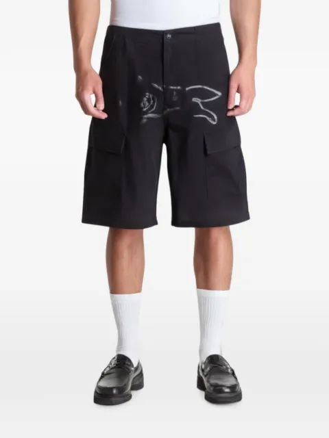 Billionaire Boys Club - Ice Cream Running Dog cargo shorts Black ICWS26315