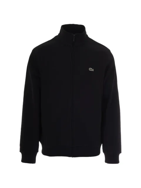 Lacoste zipped fleece sweatshirt Black SH8870
