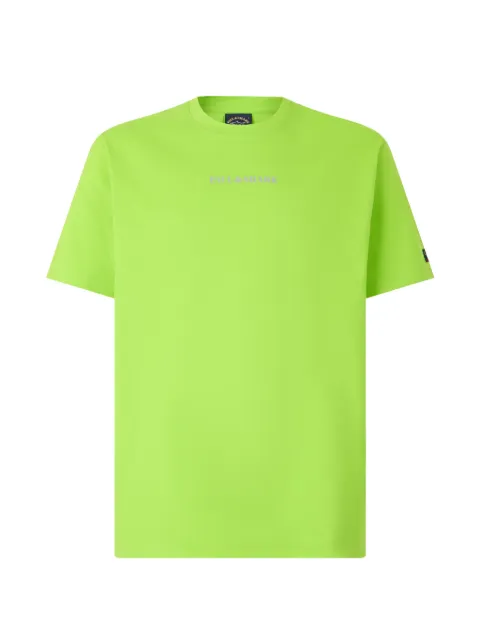 Paul & Shark logo-print T-shirt Green 22411044