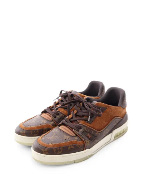 Louis Vuitton Pre-Owned 2019 Trainer Line Monogram sneakers Brown 1097791FD1129